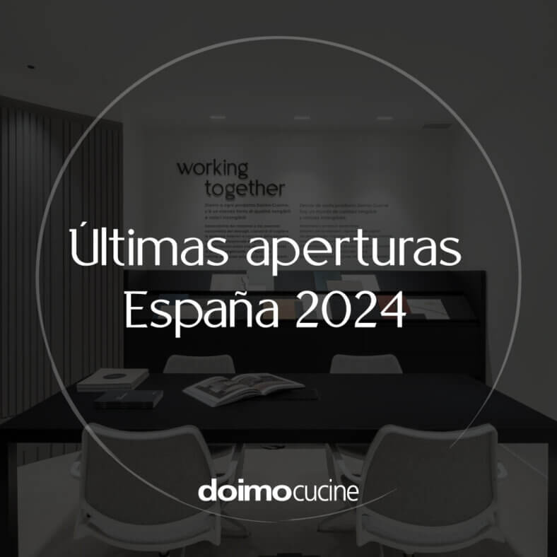 Últimas aperturas del 2024 en España dedicadas a Doimo Cucine