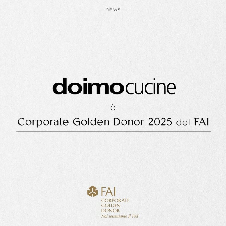 Per la terza volta, siamo Corporate Golden Donor del FAI